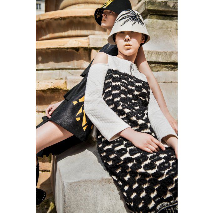 ROBE EN LAINE TEXTURE