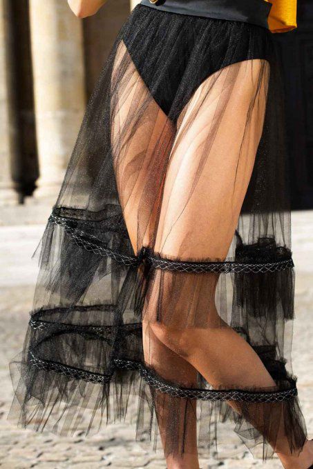 JUPE TULLE NOIRE