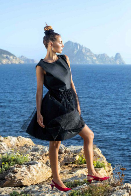 ROBE NOIRE COTON